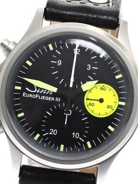 Sinn 356.EUROFLIEGERⅢ 356 Chronograph Japan limited AT Men's Watch